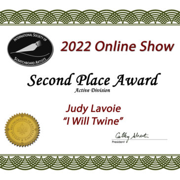 ISSA 2nd Place Award certificate