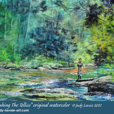 "Fishing The Tellico" blog title image