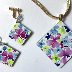 A fun project using Claybord™ Art Tiles for jewelry