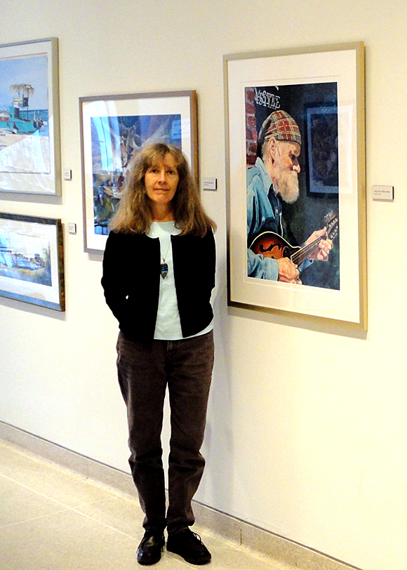 Judy in 2012 at the Knoxville Museum of Art