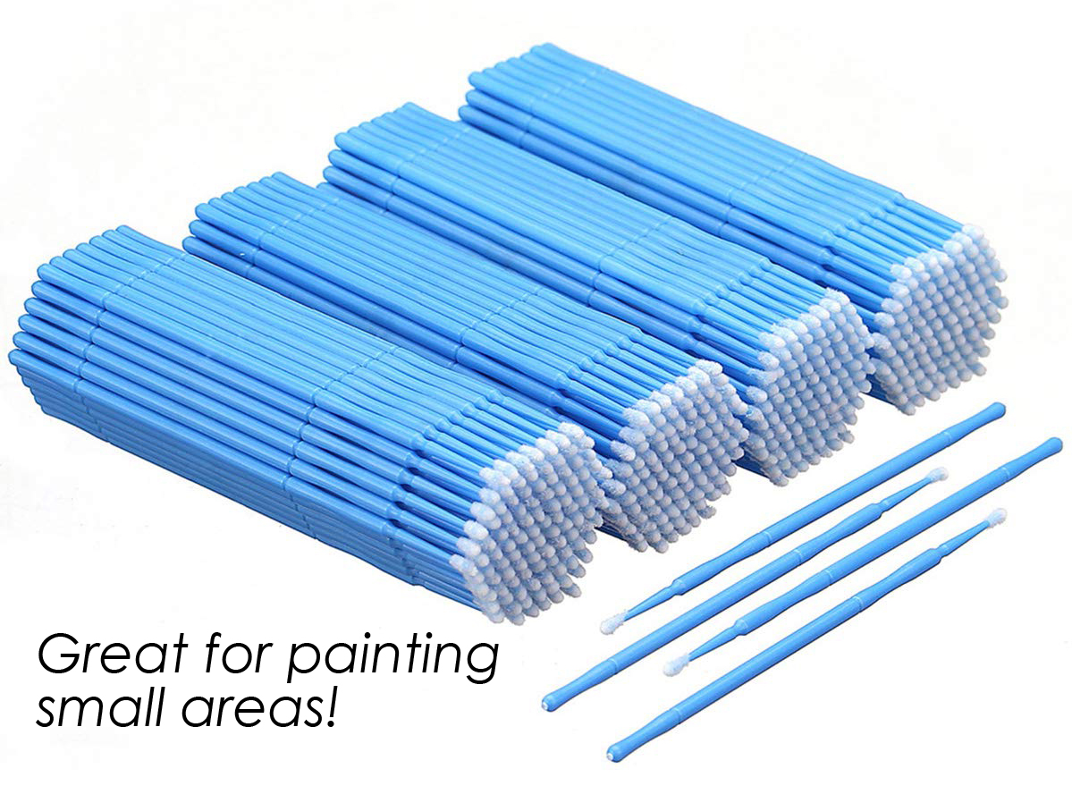 blue stick for painting small areas