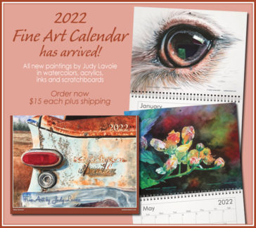 2022 Calendars with Judy's Fine Art