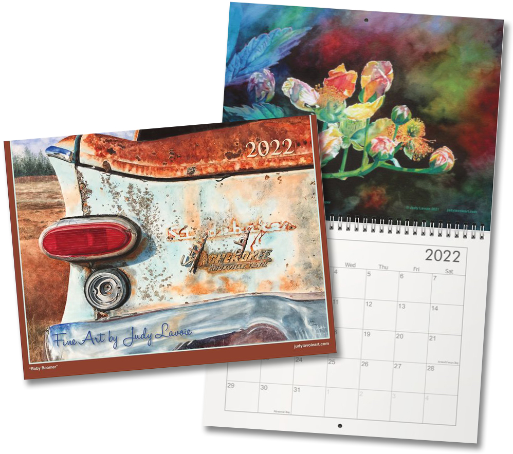 2022 Judy Lavoie Fine Art Calendar