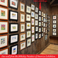 Red Barn Exhibition wall