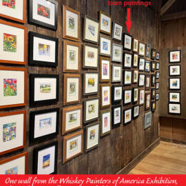Red Barn Exhibition wall