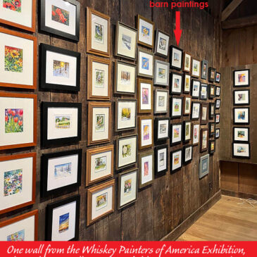 Red Barn Exhibition wall